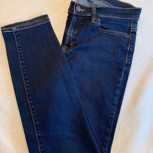 J. Crew Factory Dark Wash Ankle Skinny Jeans